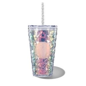 Starbucks 2023 Dichroic Prism Plastic Cold Cup-16 Fluid Ounces